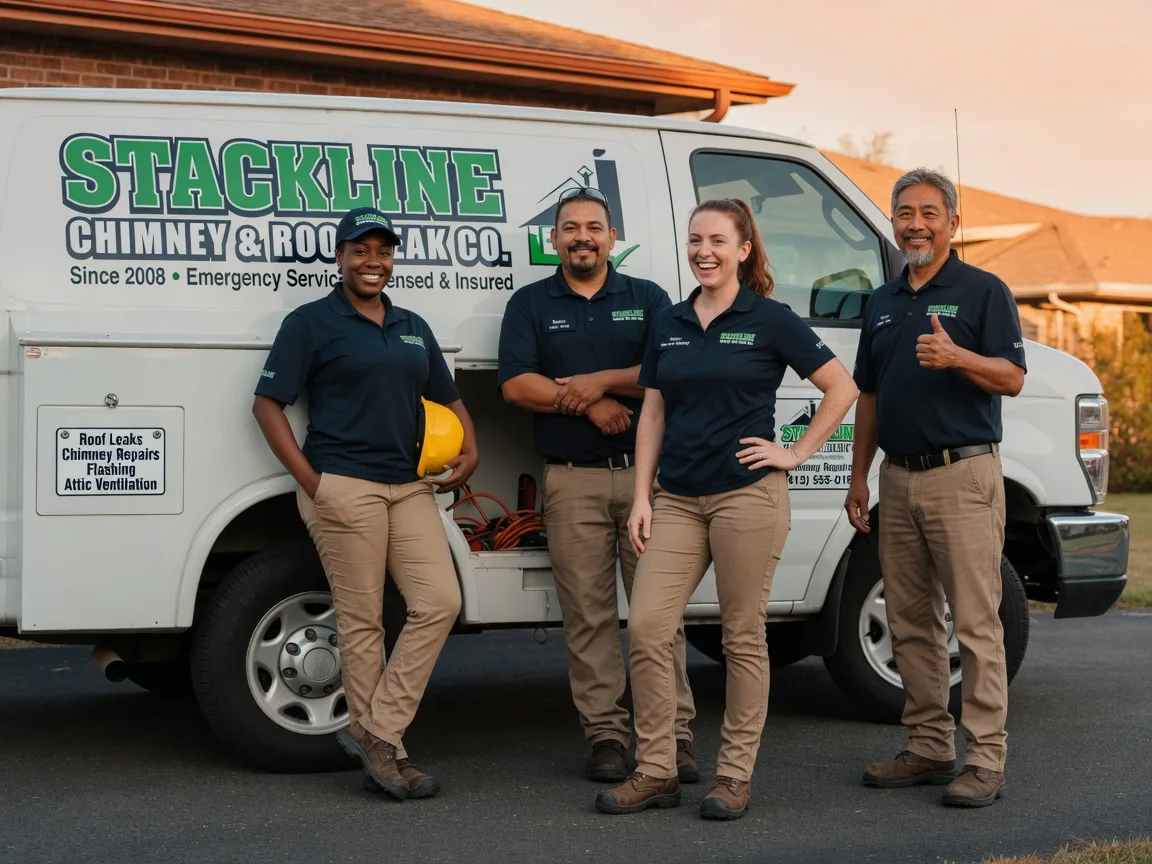 Chimney flashing repair company in Trenton, ND
